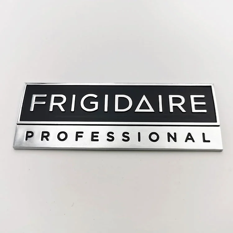 Logotipo de marcas de plástico 3d ABS