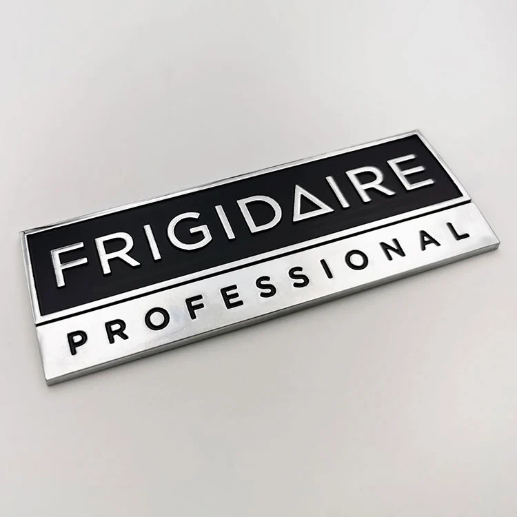 Logotipo de marcas de plástico 3d ABS