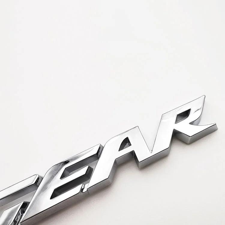 Logotipo de plástico de Machine 3D ABS