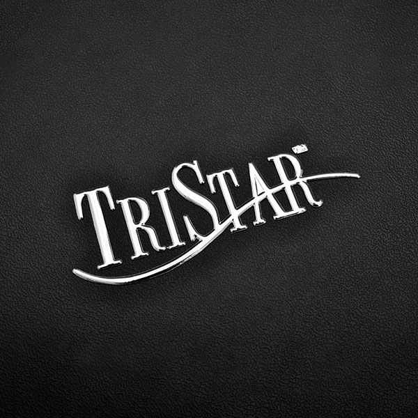 Etiqueta decorativa en relieve con logotipo de motocicleta suave de PVC 3D con cúpula