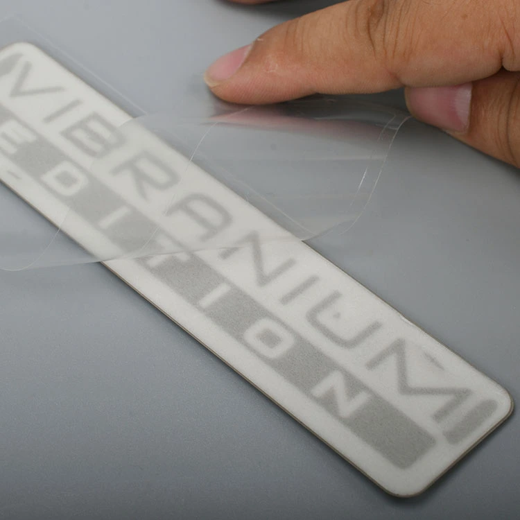 Etiqueta de logotipo de níquel etiqueta de metal electroforma