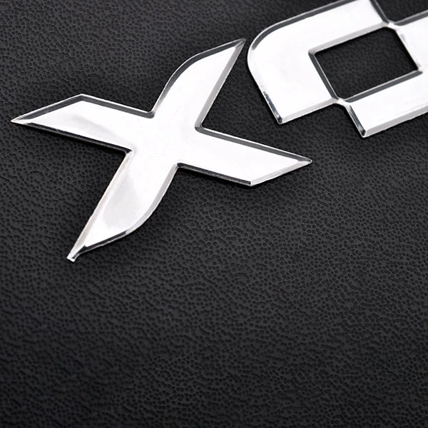 Etiqueta engomada de alta calidad de TPU de la insignia suave de la motocicleta de la bóveda curvada 3D