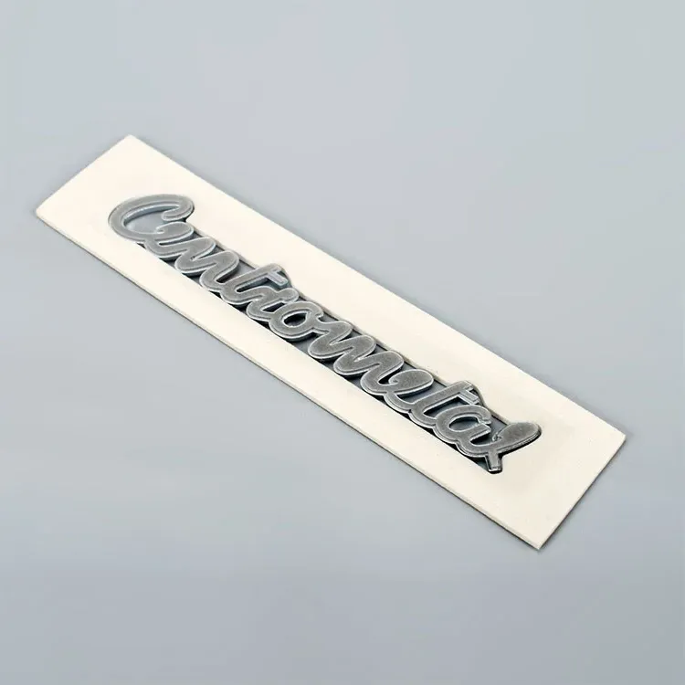 Logotipo de plástico 3d ABS
