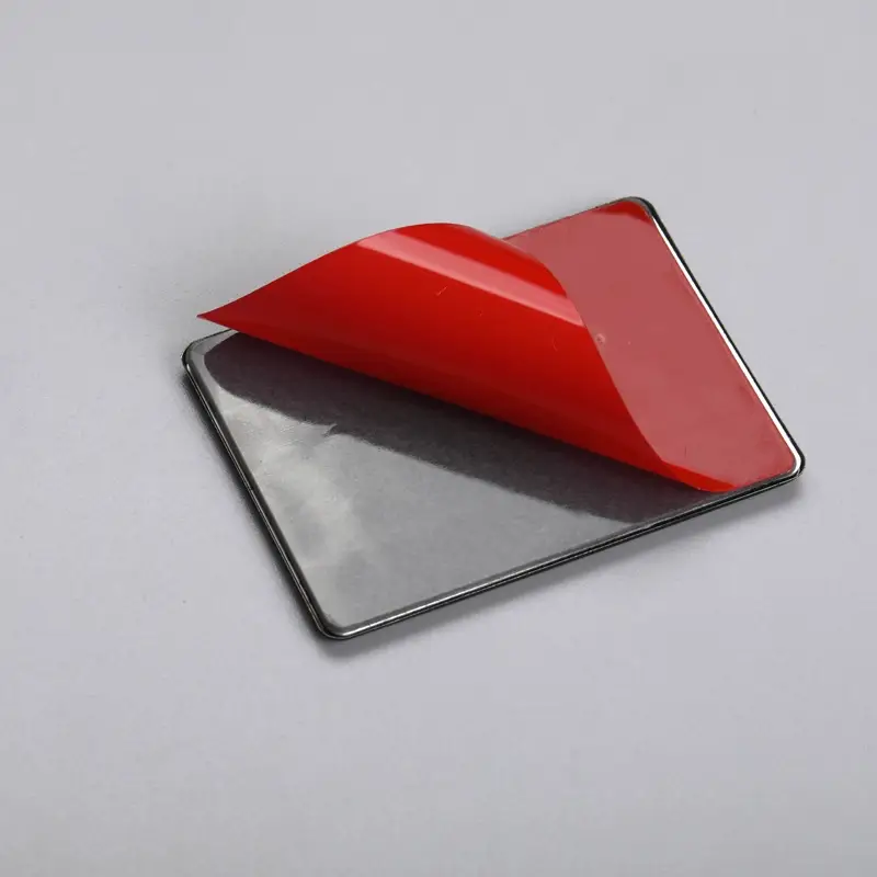 Etiqueta de logotipo electroformado 3D