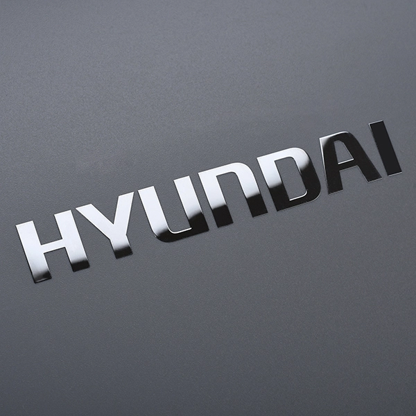 Insignia galvanizada 3D