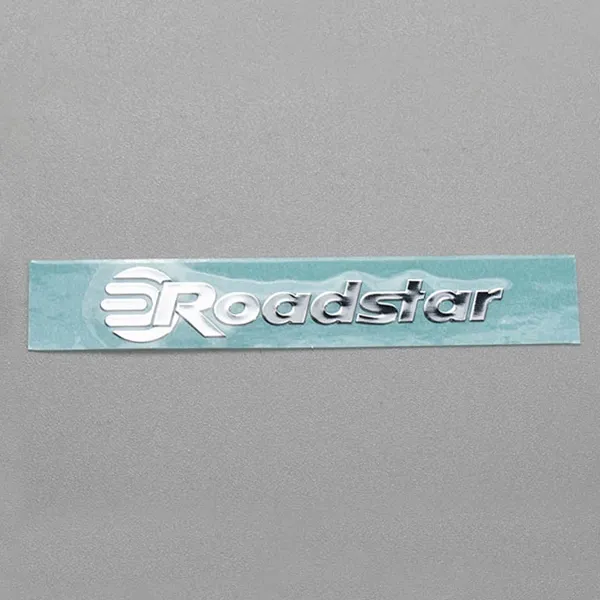 Etiquetas metálicas de transferencia de logotipo 3D