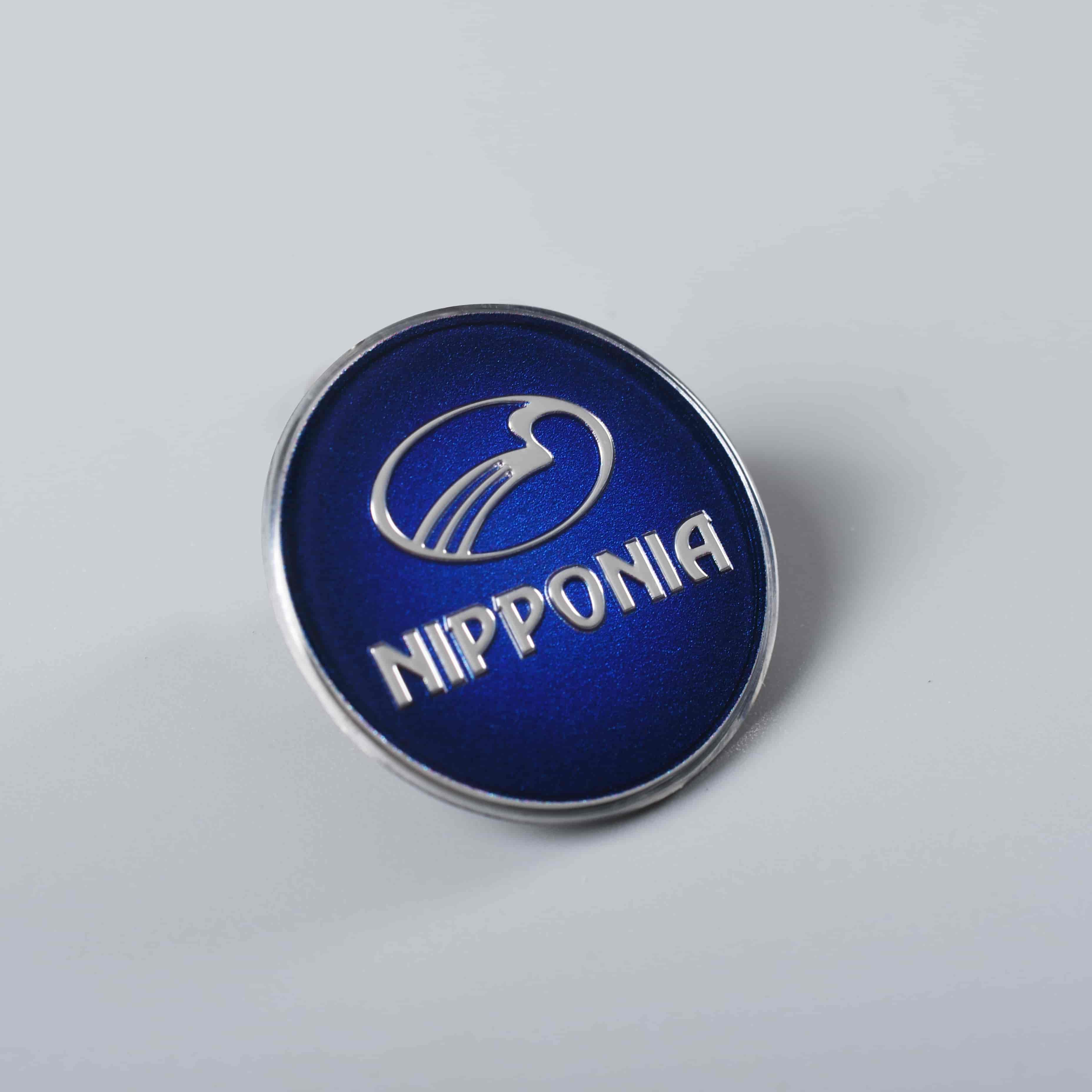 Logotipo en relieve Emblema de plástico 3D