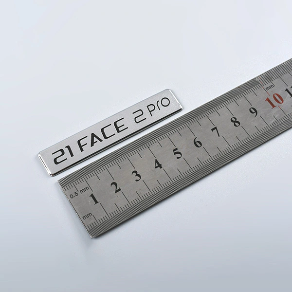Pegatina de calcomanía de etiqueta de níquel 3D