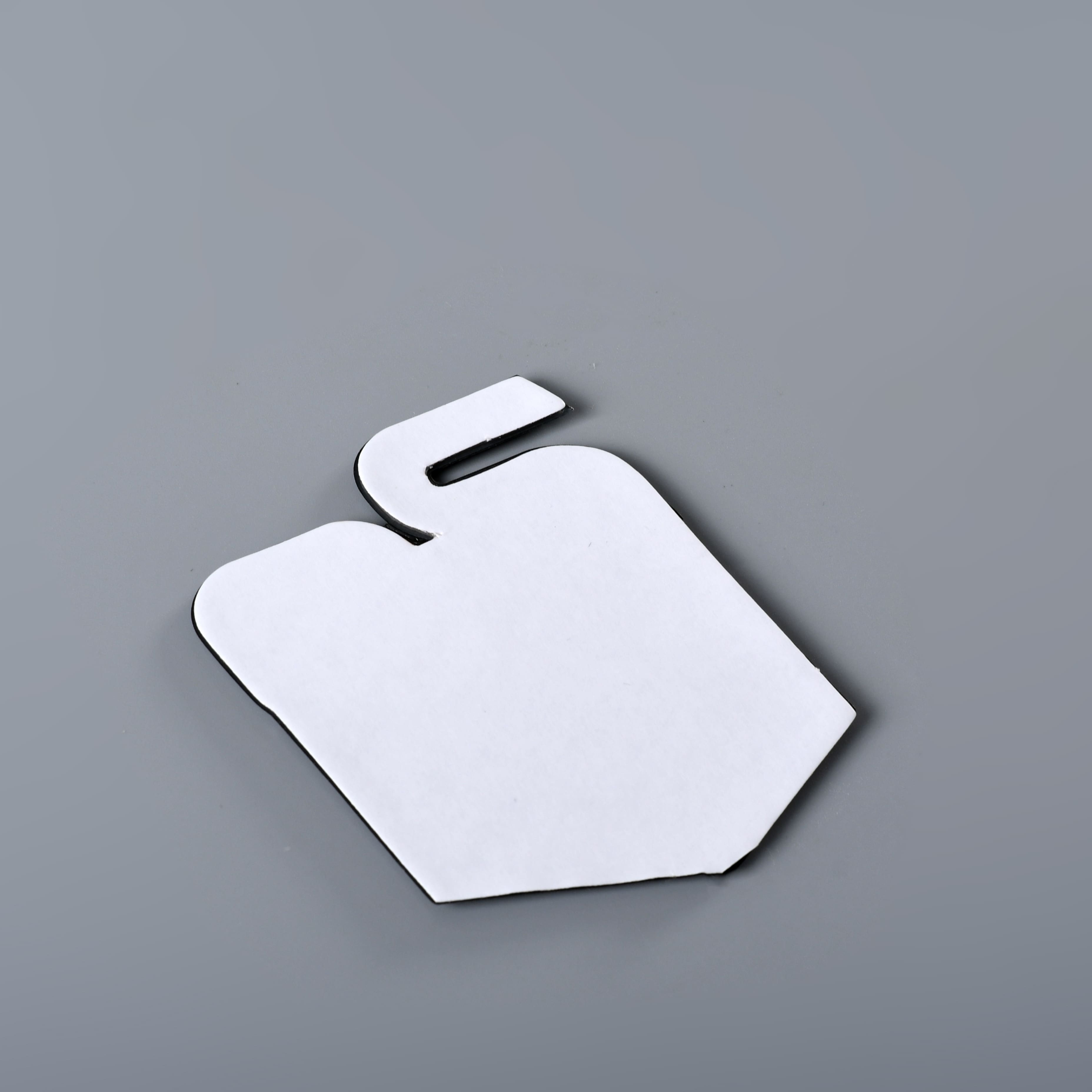 Placa de identificación de aluminio con logotipo de metal grabado