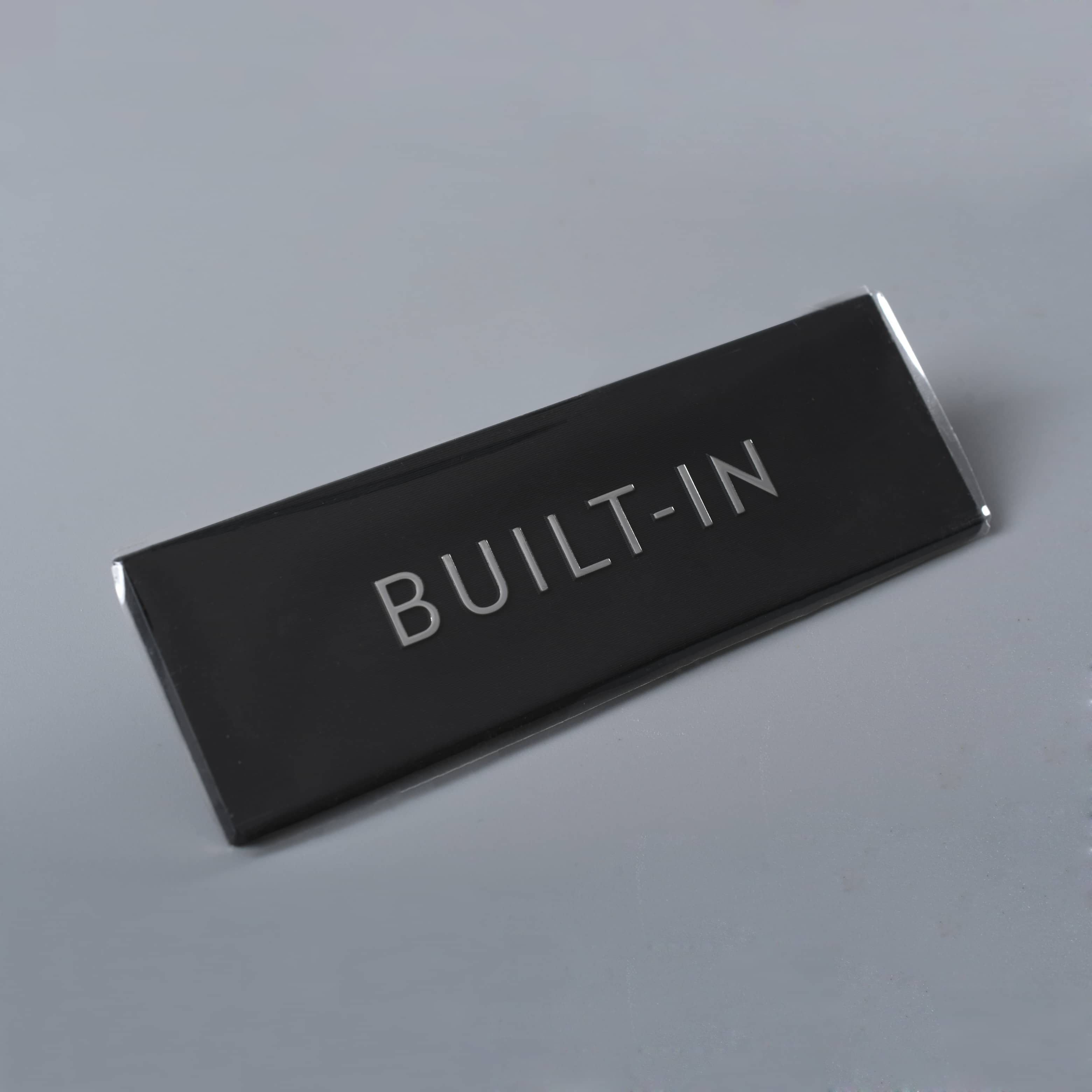 Signo de la identificación de aluminio de diamante
