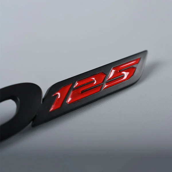 Etiqueta de coche ABS