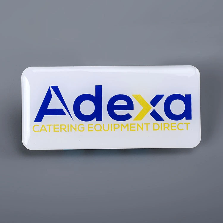 Diseño de la marca Epoxy Resin Sticker