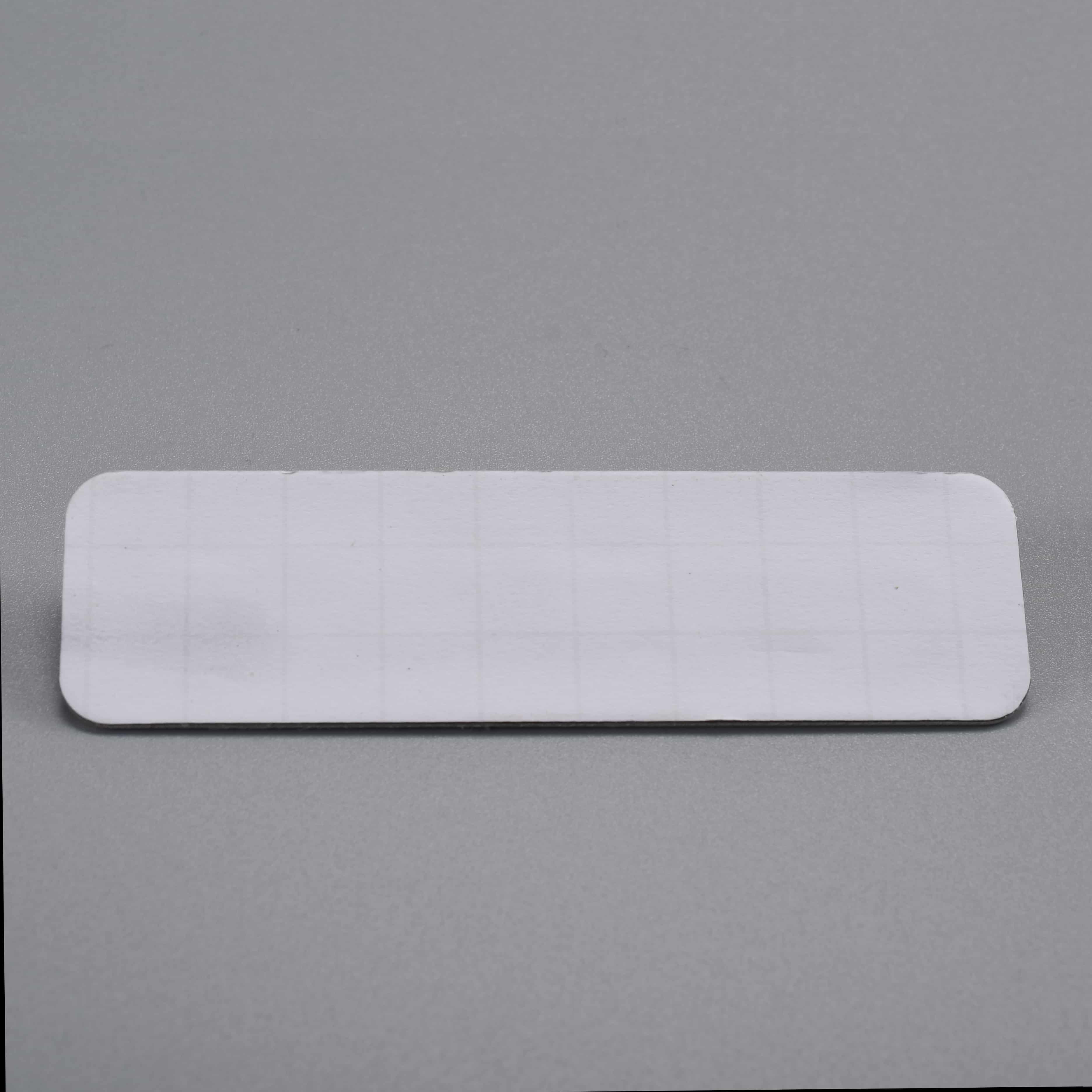 Etiqueta de equipo de aluminio