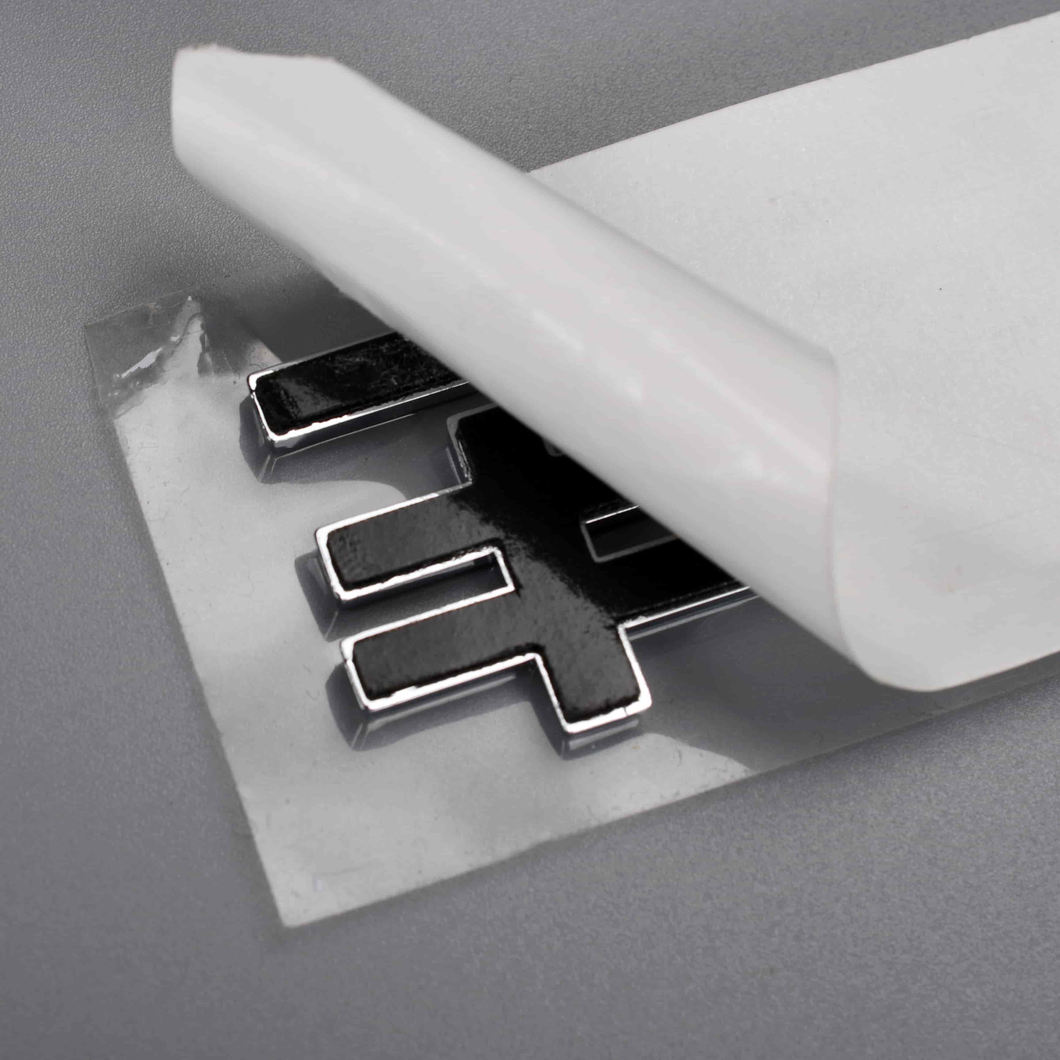 Pegatinas de insignia de emblema de autos de plástico