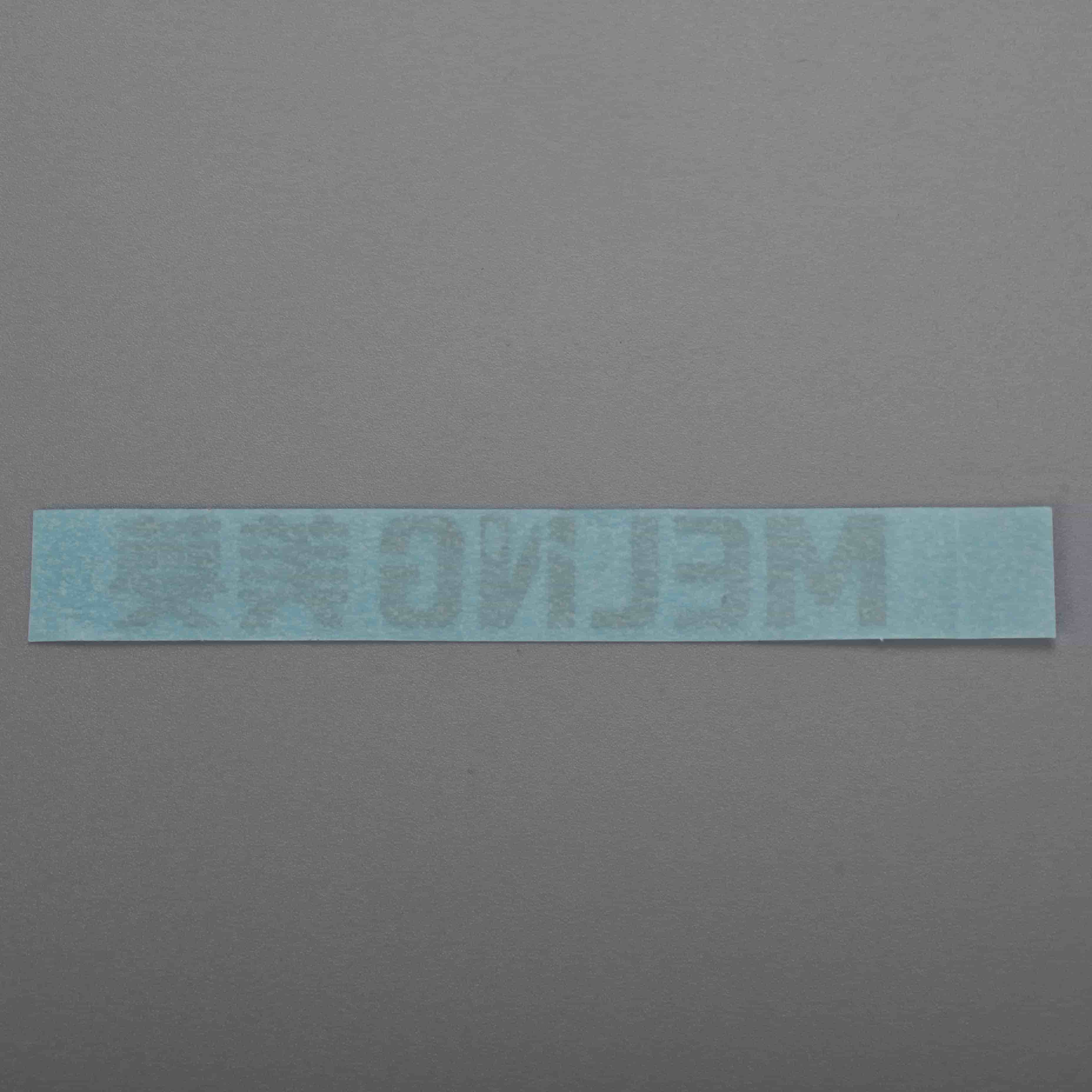 Placas de identificación de níquel electroformado plateado espejo