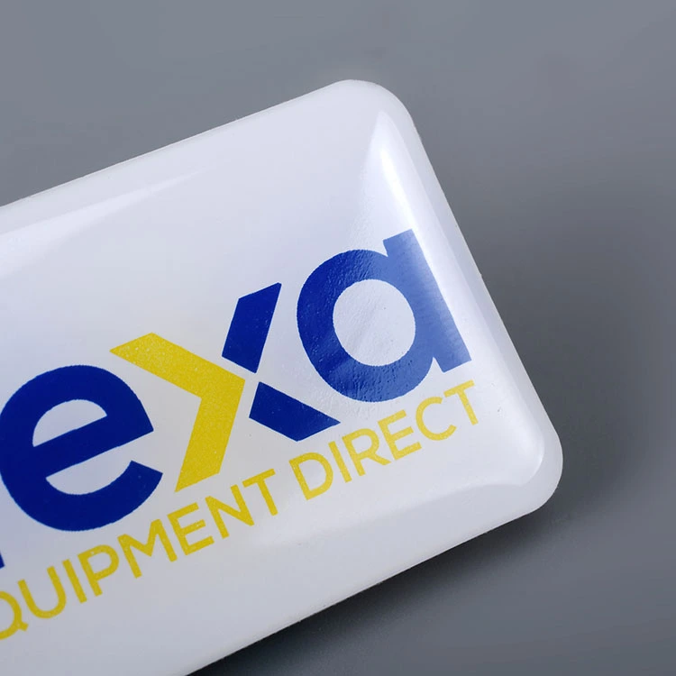 Diseño de la marca Epoxy Resin Sticker