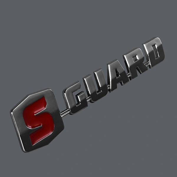 Peganas de emblema de automóvil de plástico