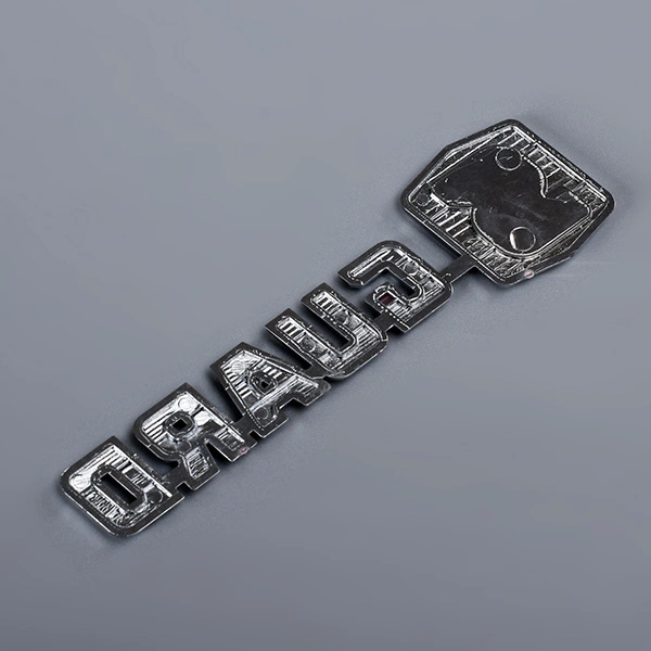 Peganas de emblema de automóvil de plástico