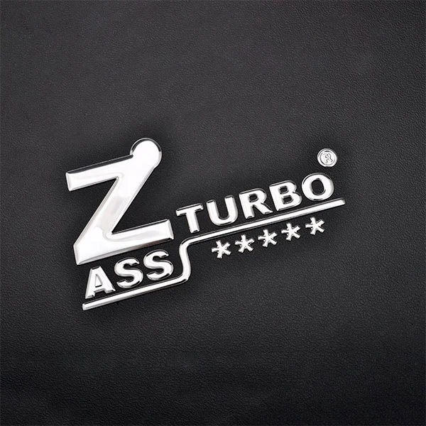 Insignia decorativa autoadhesiva impermeable con etiqueta suave 3D para electrodomésticos