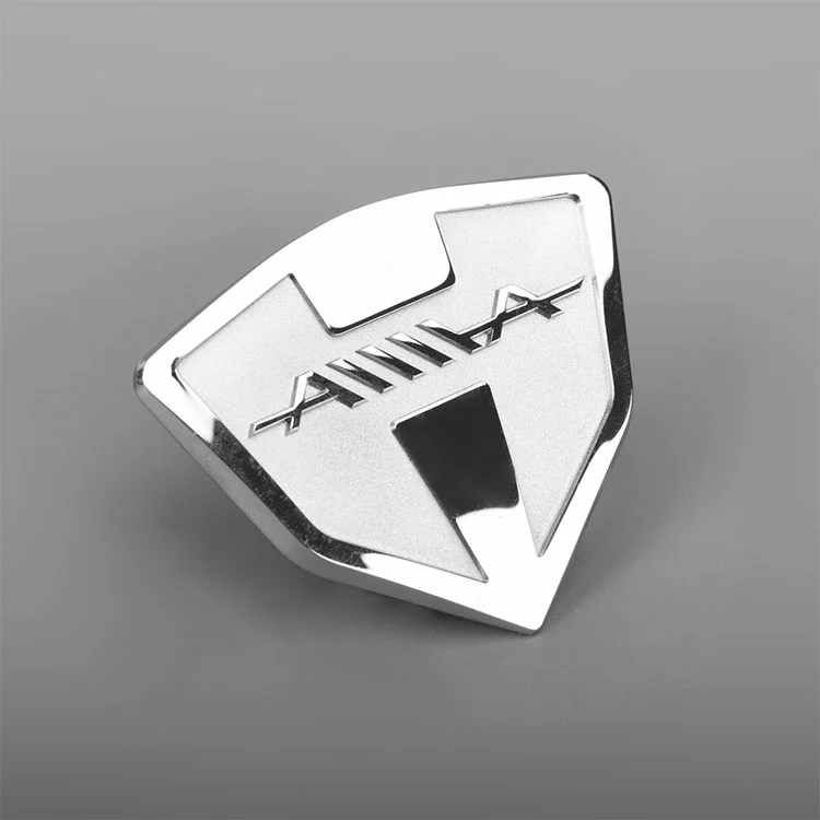 Etiqueta de etiquetas de logotipo de metal electroformas 3D