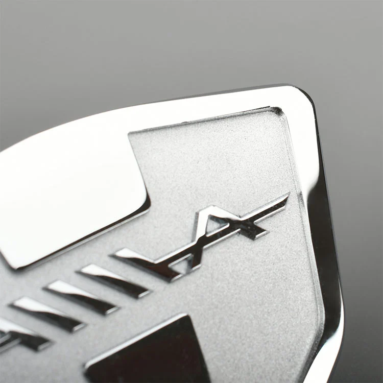 Etiqueta de etiquetas de logotipo de metal electroformas 3D