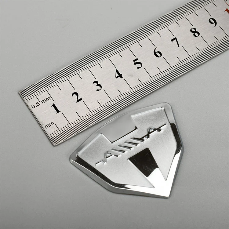Etiqueta de etiquetas de logotipo de metal electroformas 3D
