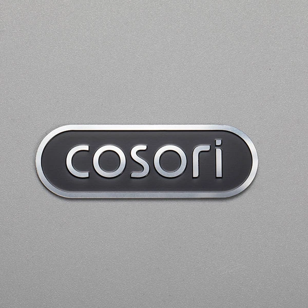 Etiqueta de aluminio con logotipo