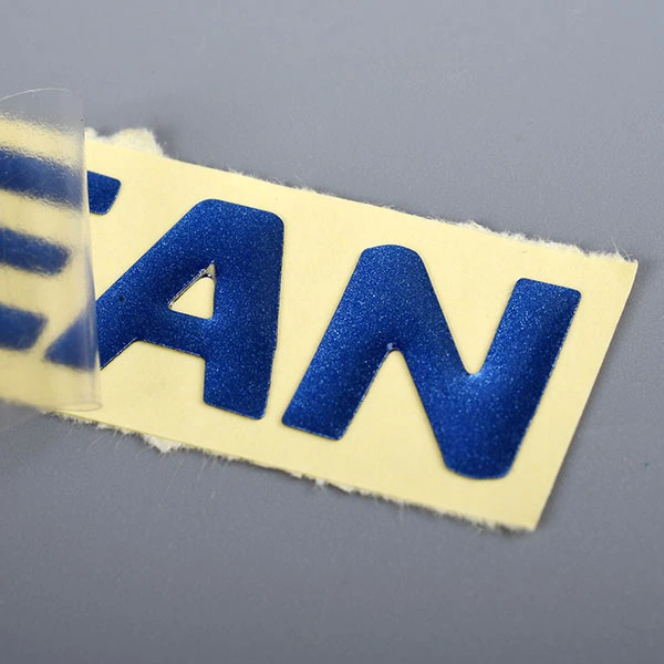 Etiqueta engomada separada del epóxido del logotipo de la bóveda 3d del adhesivo fuerte de alta calidad de la impresión personalizada