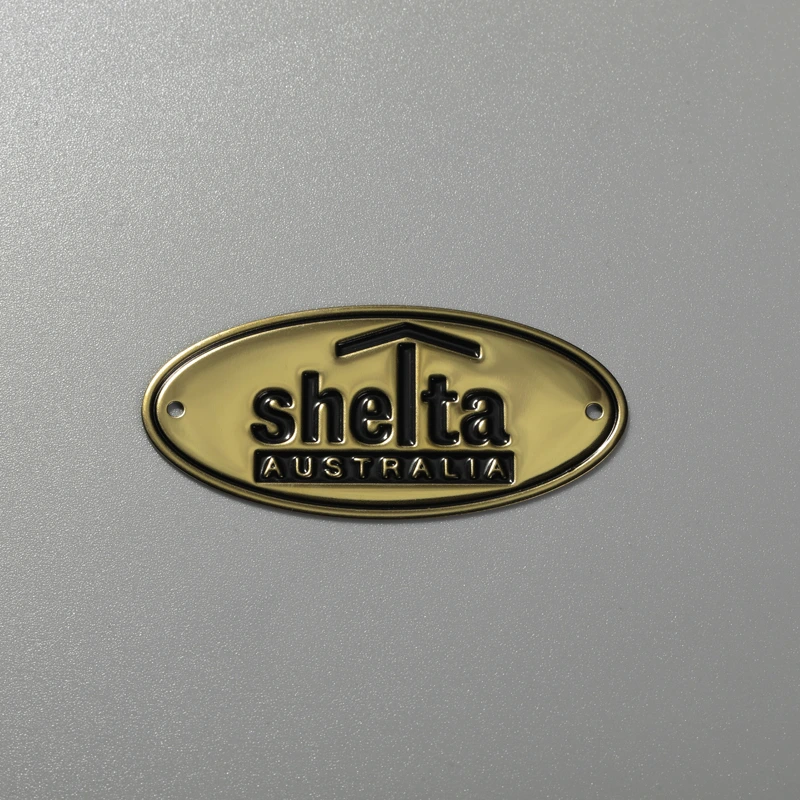 Placa de identificación personalizada Acero inoxidable Aluminio Latón Logotipo