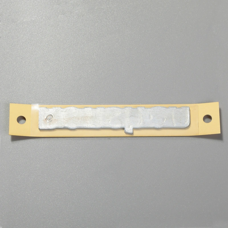 Letrero cepillado de aluminio para electrodomésticos