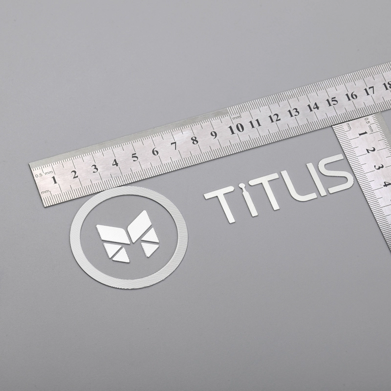 Etiqueta de metal para electrodomésticos Emblema de alta calidad de metal personalizado