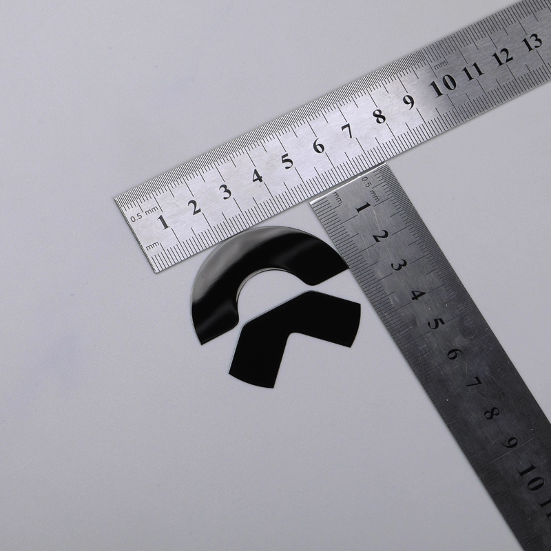 Etiqueta engomada de níquel 3D, logotipo del emblema del coche negro cromado