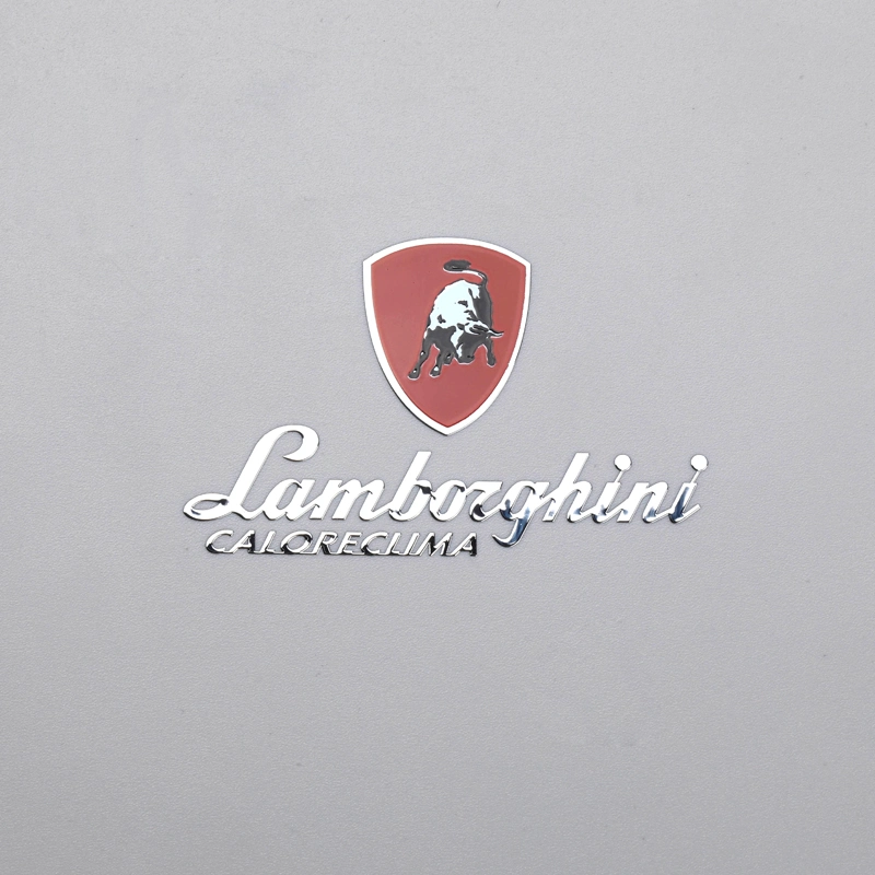 Etiqueta adhesiva de galvanoplastia de metal que imprime etiquetas con logotipo colorido