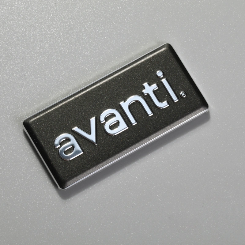 Etiquetas de aluminio de impresión de placas de identificación de aluminio anodizado