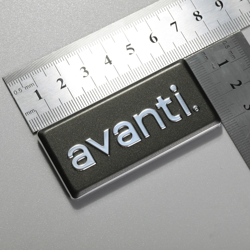 Etiquetas de aluminio de impresión de placas de identificación de aluminio anodizado